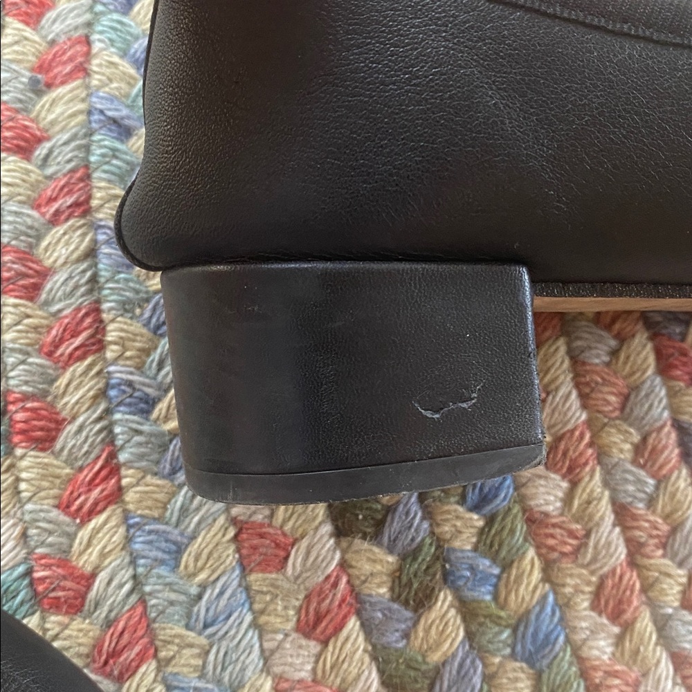 Repetto Camille ballet pumps heel in black leather nappa size 40.5 (9.5) - Picture 11 of 14